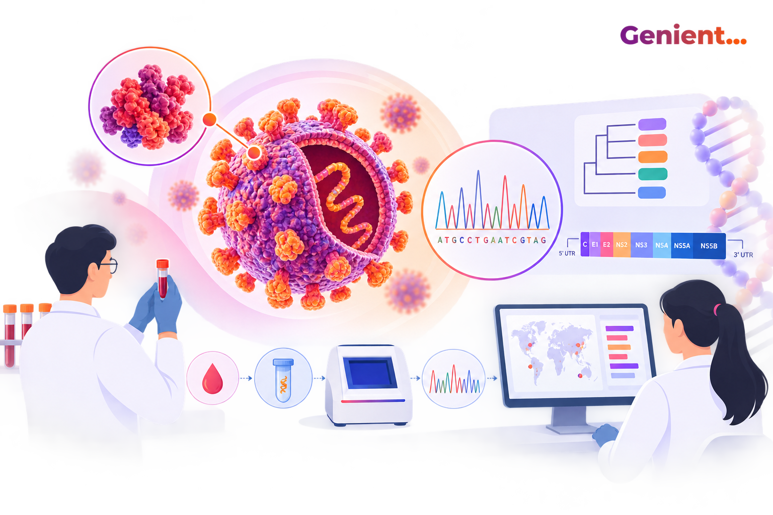 DeepChek Assay HCV-CORE Genotyping