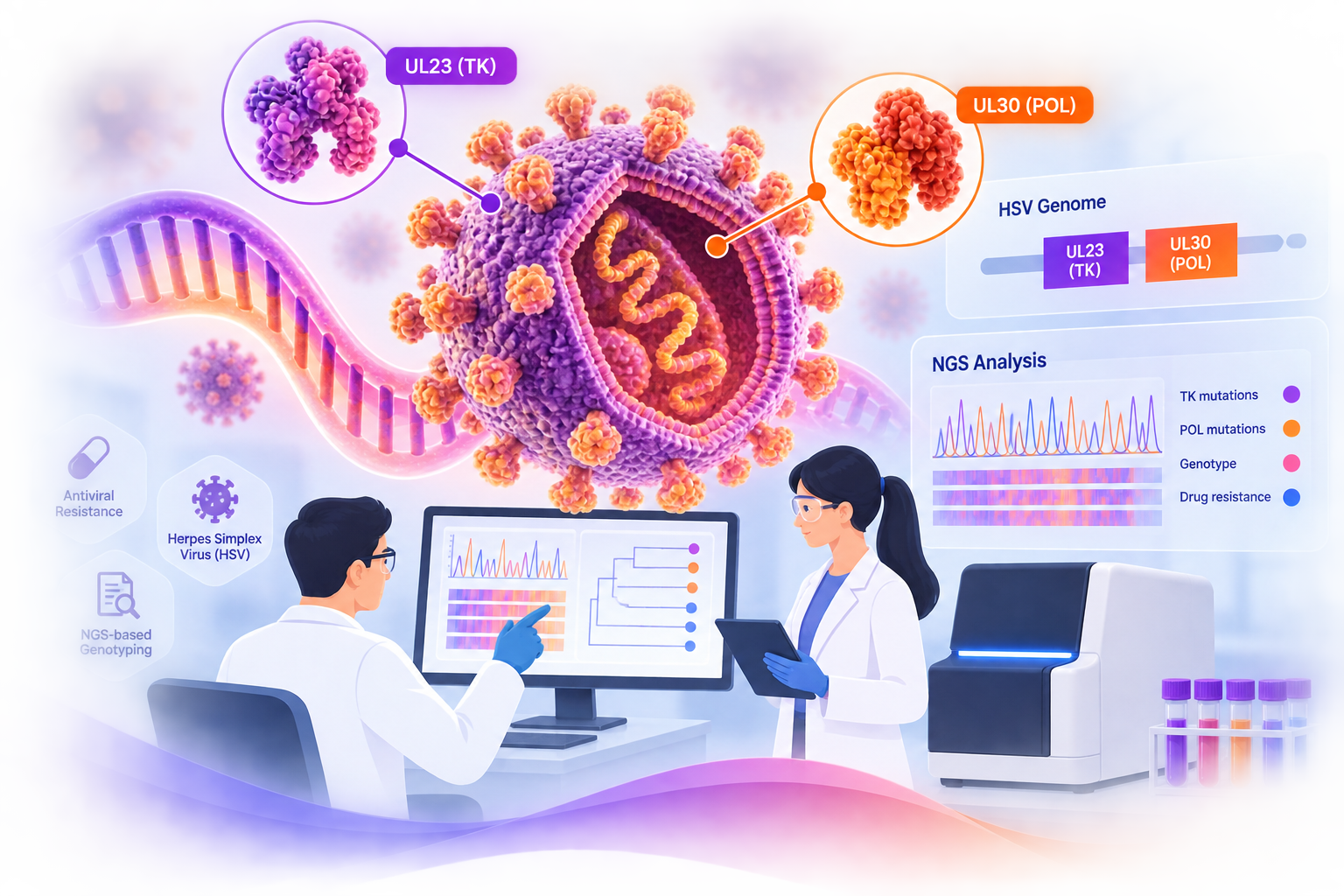 DeepChek Assay TK / POL Drug Resistance